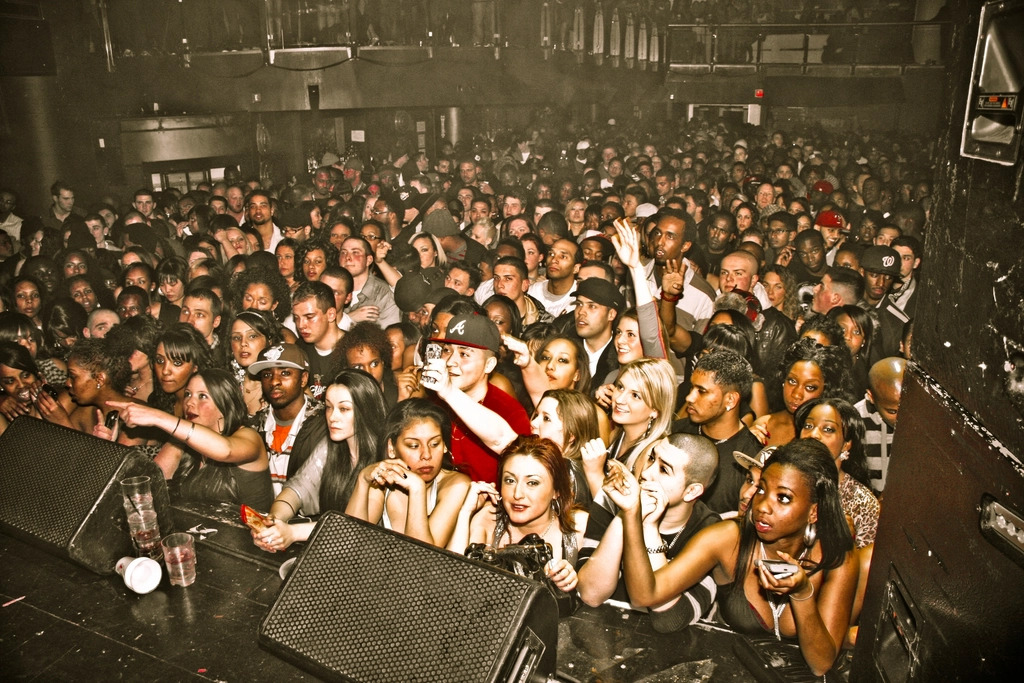 Generic concert crowd photo